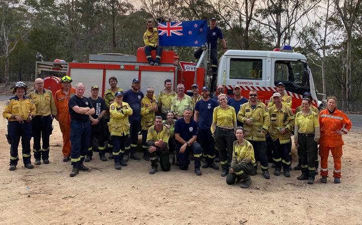 NZ firefighters helping tackle bush fires reflect their work | RNZ News