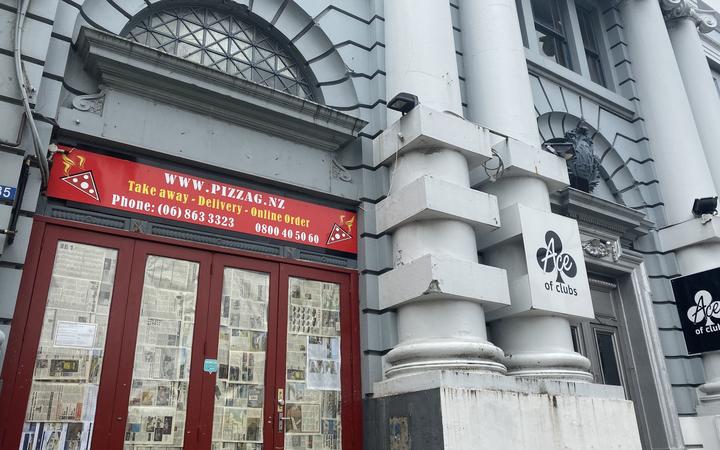 The old National Bank building at 31-35 Gladstone Road, a category 2 historic place, is one of 42 potentially earthquake-prone buildings in the Gisborne district. It was due to be strengthened by March 2018.