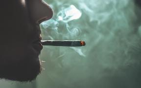 smoking cannabis. Marijuana. Dope. Weed. 