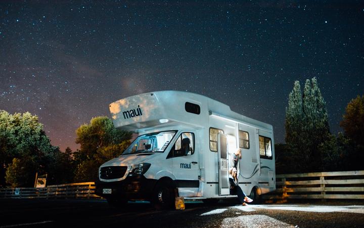 Campervan, motorhome, RV, freedom camping.