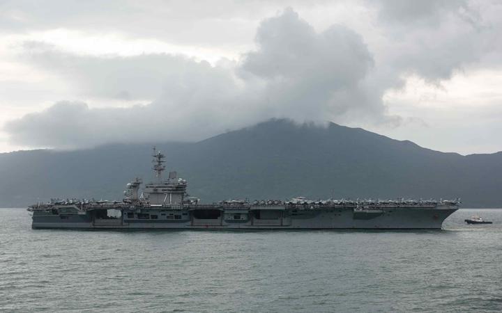 The USS Theodore Roosevelt 