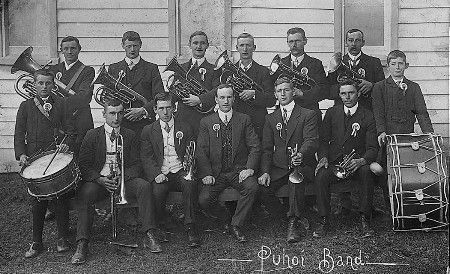 PuhoiTown Band courtesy Puhoi Historical Society Inc August
