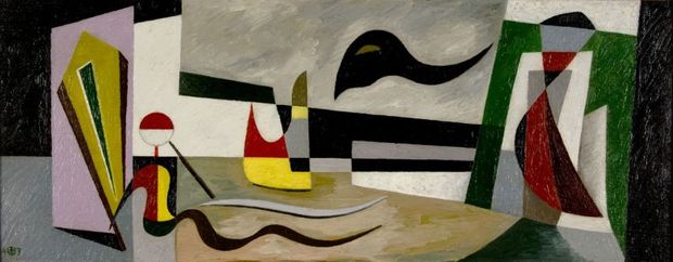 A Dark Thought (Was Visiting My Peaceful Backyard) by Werner Drewes.