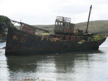 rusty ship