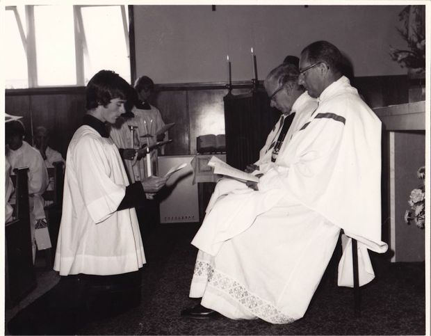 Taking the vows of poverty chastity and obedience at my first profession ceremony