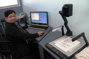 Sook Hua Lee at an E-Learning Centre