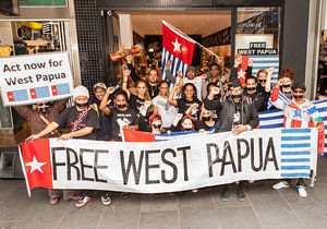 A Free West Papua demonstration