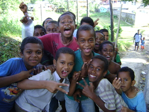 Fijian children