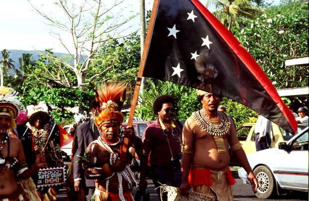 PNG Independence Day Parade 1996