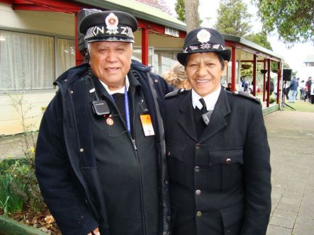 Henare Hape and Haura Te Raunga