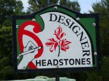 Designer headstones