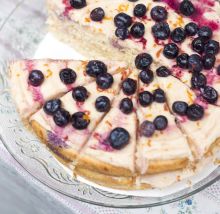 Fennel Blueberry cake by Anna Worthington