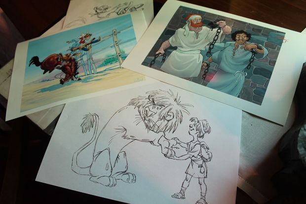 Disney A selection of John Ewing s drawings