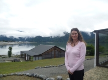 Lynette Bradley Owner and Operator Of Sharknett Gallery, Havelock, Marlborough.