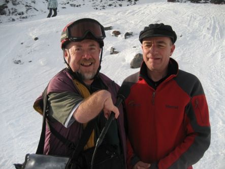 Mike Gourley and Bob Williams