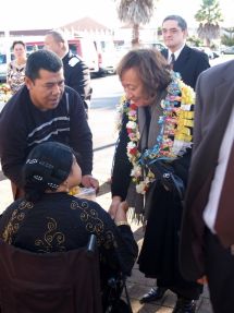 Pacific Island Affairs Minister, Georgina Te Heu Heu at the launch of the Lu'i Ola Church Disability Toolkit