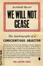 We Will Not Cease