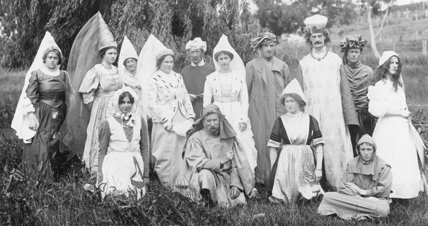 Group in costume
