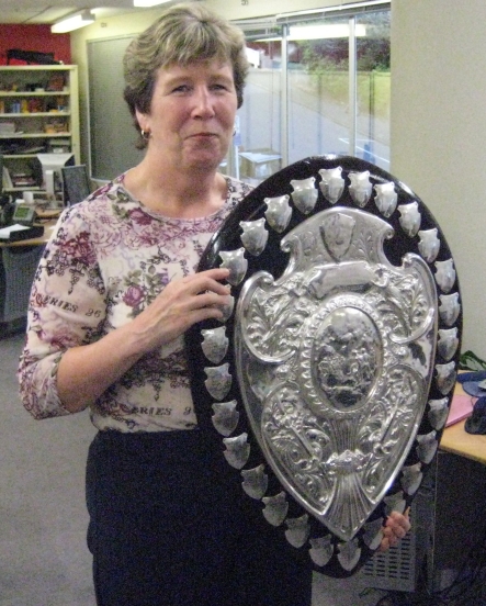 It might not be the Webb Ellis cup but as a staunch Cantab, Pam MacNeill has always wanted to get her hands on the Log 'o Wood.