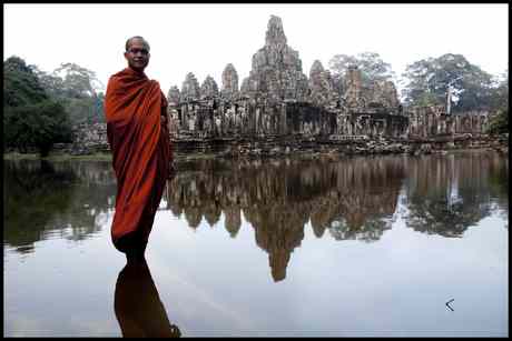 Cambodian Monk Water JPEG