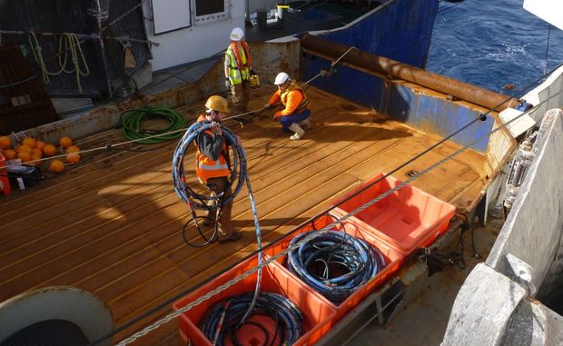 Research voyage aboard NIWA's Tangaroa