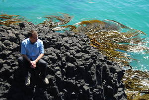 jon on rocks