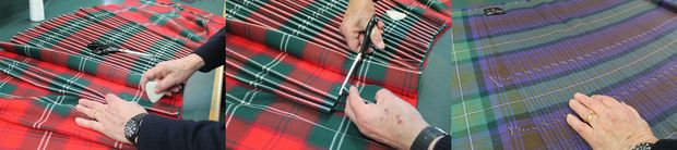 Kilt making pan