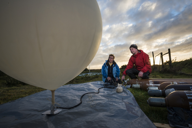 NIWA scientists Tony Bromley and Sally Gray