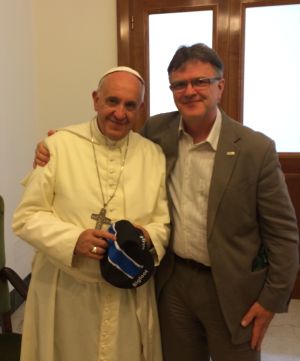 Peter Saunders and the Pope