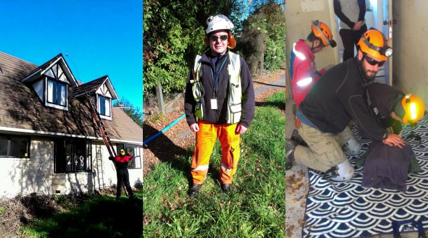 Civil defence training in Canterbury