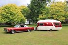 Retro Caravans Terry P s Concord with a Ford Galaxie Convertible