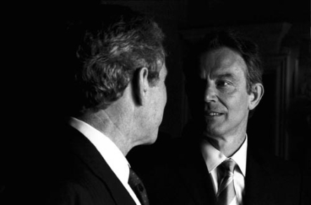 Bush and Blair.