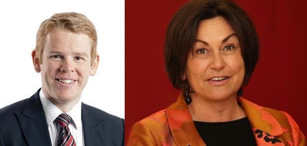 Chris Hipkins Labour Party Hekia Parata National Party education spokespeople