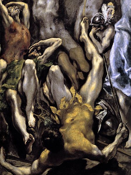 px El Greco The Resurrection detail WGA