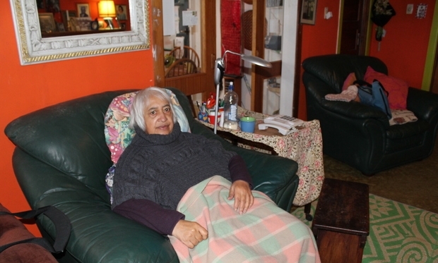 Keri Kaa at her home in Rangitukia