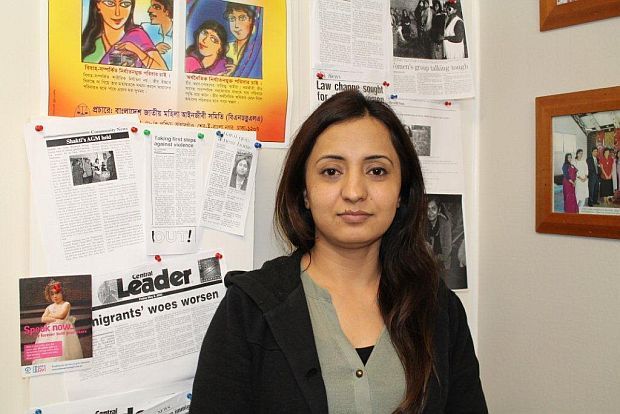 Malalai Sadat Youth Advocate for Shakti Women's refuge, Auckland