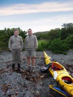 Mana Island rangers Sue Corbwell and Grant Timlin