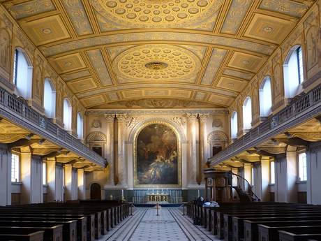 Royal Naval College Chapel Greenwich