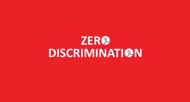 Zero discrimination banner