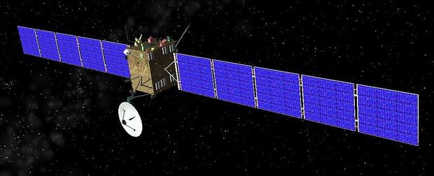 A D model of the Rosetta Spacecraft PD
