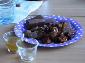 Cardamon tea and treats