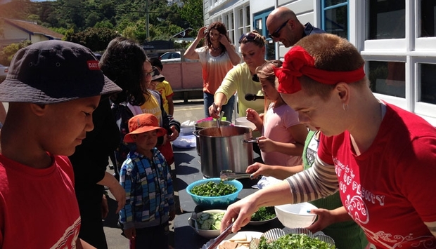 Koha Kitchen at Epuni Primary School