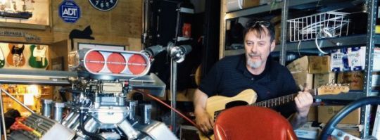 Mel Packer of Weta Guitars photo by Samuel Scott