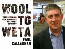 Wool to Weta book cover and Paul Callaghan
