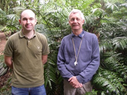Te Papa botanists Leon Perrie and Patrick Brownsey