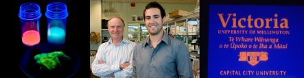 Jim Johnston and Aaron Small and their quantum nanodot inks