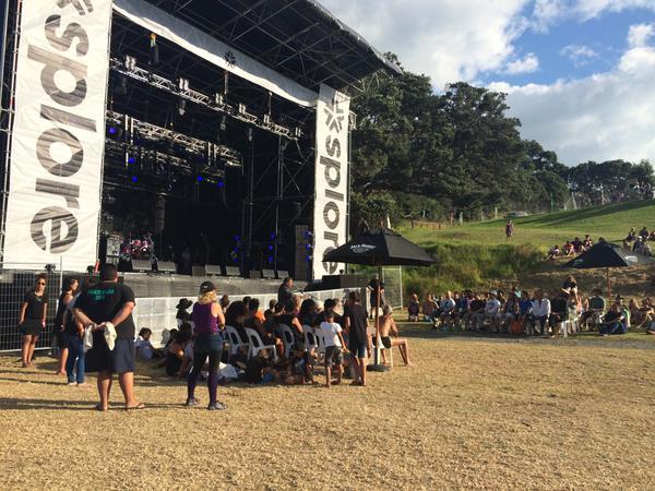 P whiri for manuhiri at Splore kicking off the festivities