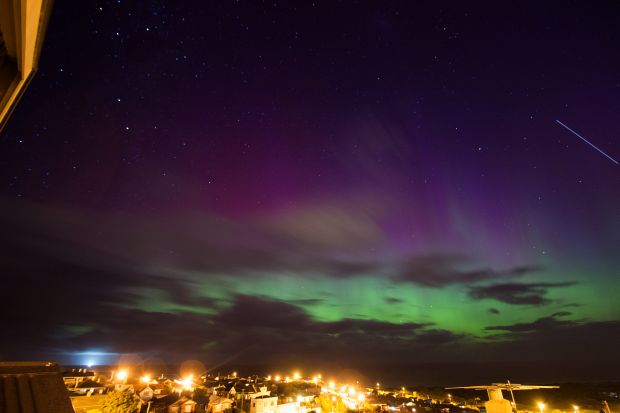 Aurora over Dunedin