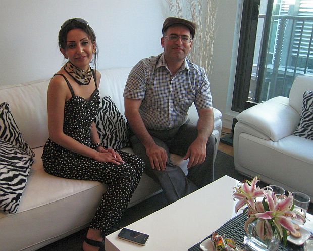 Tania Banihashemi and Farshad Safavi