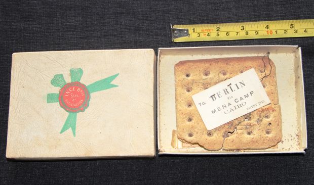 100-year-old anzac biscuit
